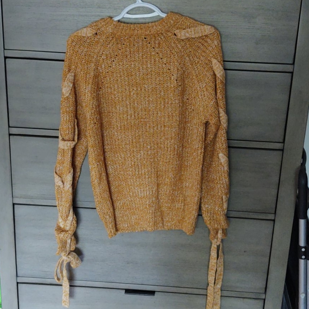 Caramel-Colored Sweater - Picture 3 of 4